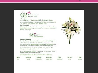 Carrington Brown Flowers