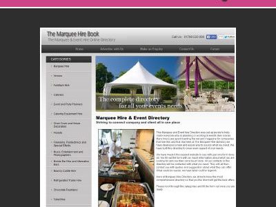 Marquee Hire Directory