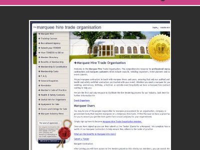 Marquee Hire Trade Organisation