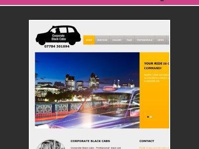 Corporate Black Cabs