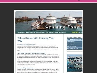 Cruising Your Way