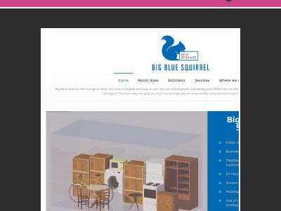Big Blue Squirrel